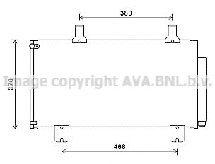 AVA QUALITY COOLING hd5247d -  Конденсатор, кондиционер